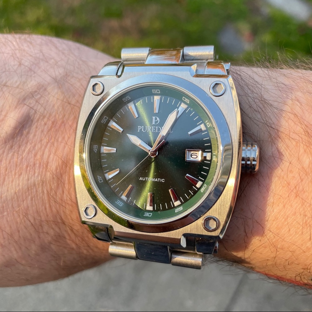 Green PureDial PowerSphere Automatic Watch - Picture 10 of 10